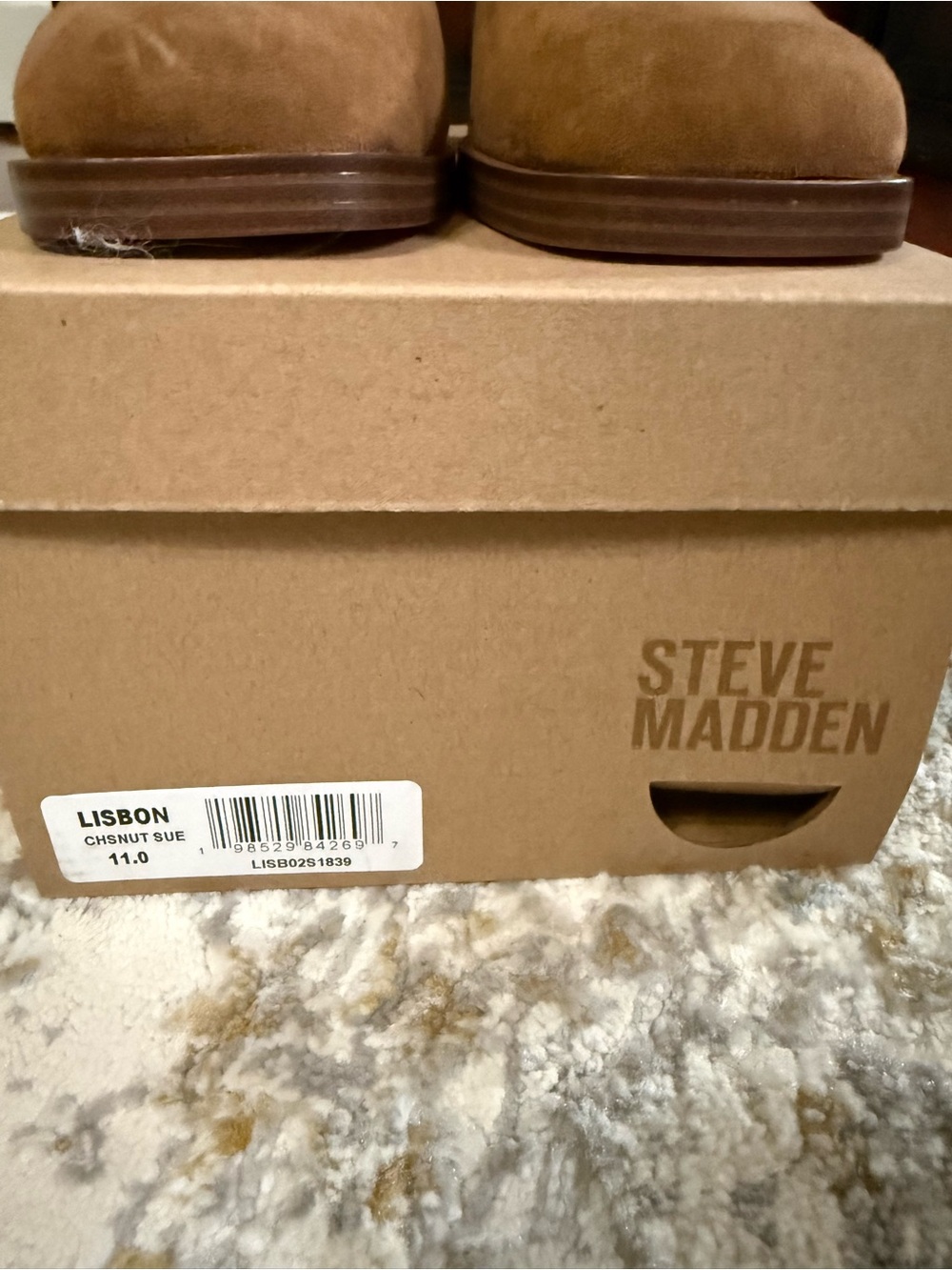 Steve Madden - LISBON CHESTNUT SUEDE - Picture 4 of 5